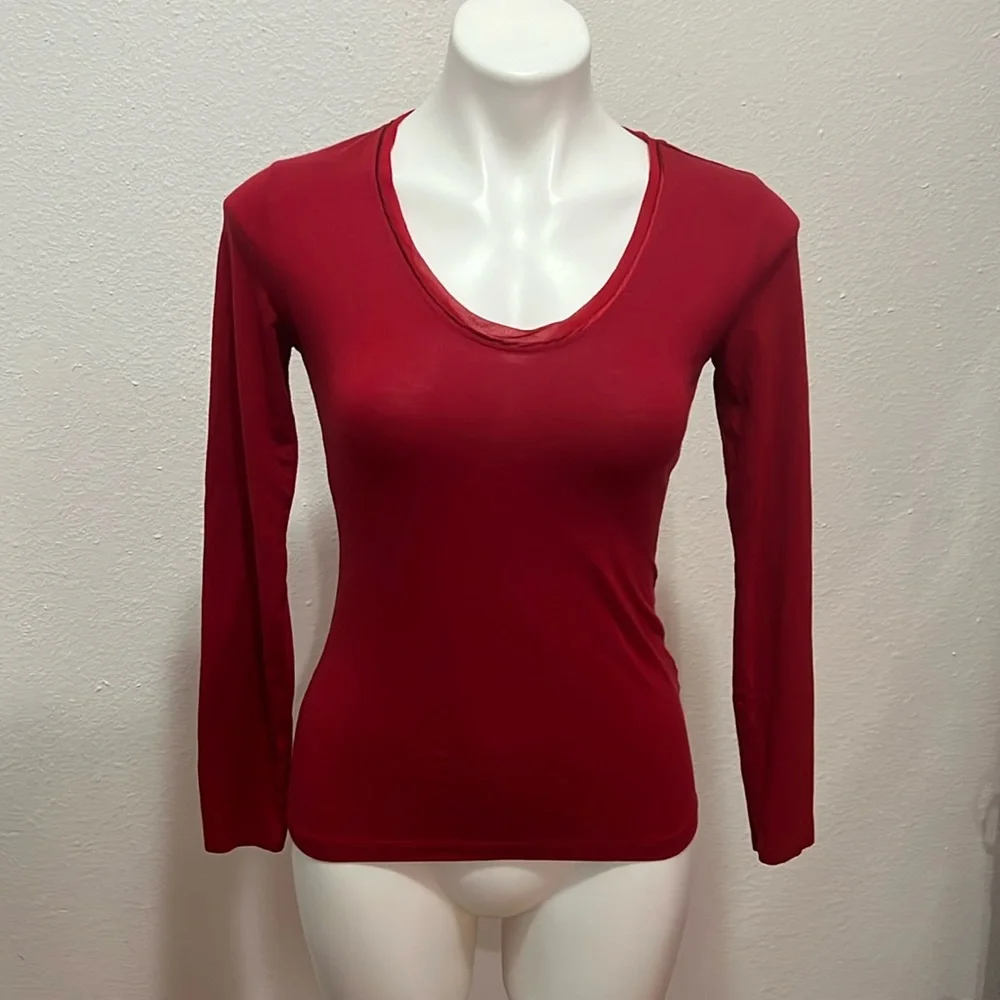 Banana republic Red T-shirt Sz XS